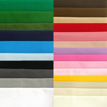 조각천 1/4마 면 20수 원단 심플 무지 원단 24컬러 03728, 20 진브라운
