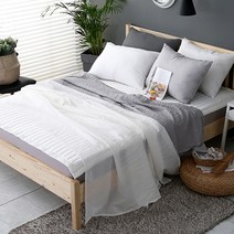 여름 침구 얇은 시원한 덮는 홑겹 뱀부 이불 홀이불 쿨이불 배이불 홋이불 홑이불 세트, 베개커버, 핑크