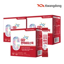 광동 면역비타스틱 60포 2개월분 면역 비타민C 면역비타민C, 3박스