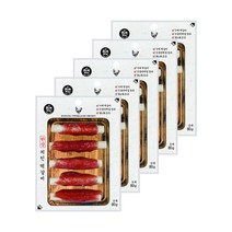 바우와우 한상떡갈비 강아지 건조간식 80g, 닭고기, 5개