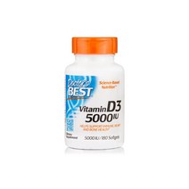 Doctors Best 비타민 D3 5000 IU 180정, 단품