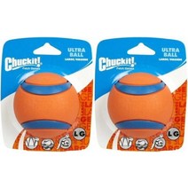 Chuckit 볼 울트라 라지 (2개 세트) 강아지 페치 장난감
