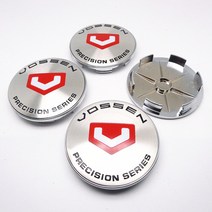 자동차 엠블럼 VOSSEN 휠 센터 캡 허브에 대 한 4pcs 68mm 자동차 링 엠 블 럼 로고 림 커버 스티커 액세서, 06 F