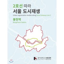 2호선 따라 서울 도시재생 '봉천역' : Urban regeneration studies along Seoul Subway Line2 'Bongcheon Station', 고성도서유통, 홍익대학교 건축대학 저