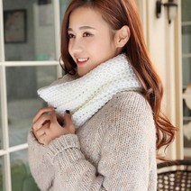 퀵도매 퀵도매코코 니트 넥워머 뜨개목도리 겨울머플러 여성머플러 겨울목도리 울머플러 쁘띠머플러 여성