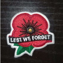 MLB Lest We Forget Patch 현충일 야구 저지용 아이언 온 패치