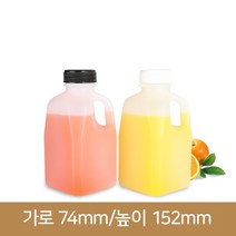 (PE용기)월드사각 500ml 38파이 노브릿지(A), 흰색 / 1개
