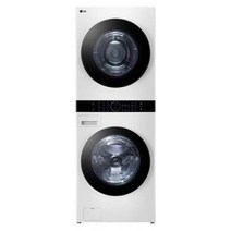 [하이마트] LG 워시타워 오브제 컬렉션 세탁기+건조기 세트 W20WDQ (드럼 건조기-릴리 화이트)