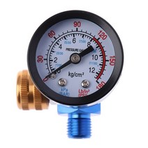 페인트 후끼 도장 스프레이건 에어리스 나노스프레이건 스프레이 건을 위한 14npt hvlp spary gun 레귤레이터 공기 압력 게이지 레귤레이터 new arrival, 지디