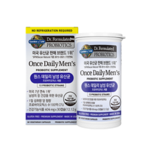 가든오브라이프 닥터포뮬레이티드 프로바이오틱스 원스 데일리 남성 유산균 30캡슐, 30정, 1개