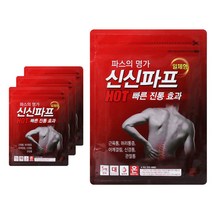 에스앤몰 근육통 파스 20매 허리통증 어깨결림 신경통 관절통 붙이는 핫 파프