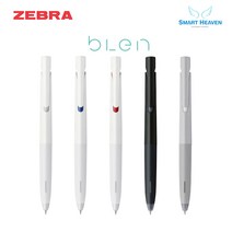 제브라 블렌 BLEN 진동을 줄인 펜, 0.7 그레이바디(블랙)