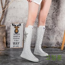 스웨이드롱부츠 트랜드 지퍼 롱 캔버스 여성부츠 41-43빅사이즈여성신발 비보잉 반짝이는