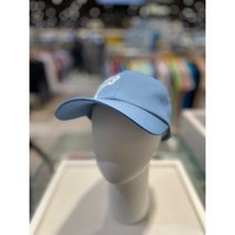 루이까스텔[NC강남] 23S/S LOUIS CASTEL 남성 봄 골프모자 빅 아이루카 로고 프린팅 볼캡, 블루(L)