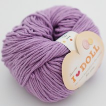JW손뜨개 아이돌실 (10+1) 인형실 소품실, 16.연보라