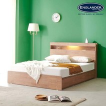 [잉글랜더] 앨비스 LED 일반형 침대(EC 본넬스프링 매트-Q)