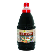 빠른배송 이앤푸드 (유경빈 소스)오뎅우동다시 1.8Ll x 1개 사무실 탕비실, (유경빈소스)오뎅우동다시1.8L