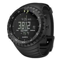 SUUNTO 코어 클래식 아웃도어 워치 올 블랙 3567266694, All Black