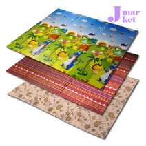 제이마켓 접이식캠핑매트 대형 240*200, 06_인디오 블루[대형] 240*200