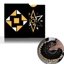 유매직 마술도구CA19 [카디스트리 패닝 옐로우에디션]Cardisty Fanning Yellow Edition Playing Cards