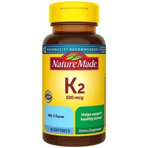 네이처메이드 비타민 K2 100mcg 30 소프트젤, 2882, 30개