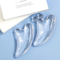 하트 괄사 경락 리프팅 승모근 얼굴마사지기구, 하트 괄사 마사지 B타입