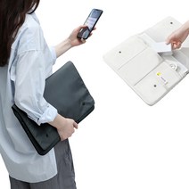 다퍼남 노트북 맥북 태블릿 아이패드 슬리브 파우치 가방, 블랙