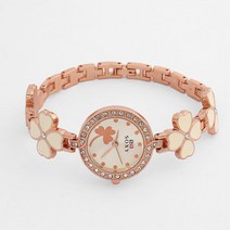 20대 여자 여학생 팔찌 꽃 손목 시계 팔찌형시계 면접