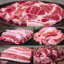 고기아찌 프리미엄 에이징 돼지고기 5종 돈마카세 1kg [삼겹살+목살+항정살+갈매기살+가브리살]_냉장, 1세트