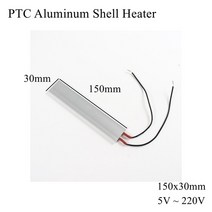 산업용 열풍기 공업용 150x30mm 12V PTC 알루미늄 쉘 히터 일정한 온도 조절기 서미스터 세라믹 공기 난방, 01 150x30mm_18 220V 250C