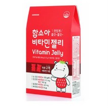 함소아 비타민젤리 딸기맛, 100정, 11개