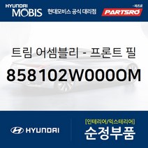 A필러 트림 좌측 (858102W000OM) 맥스크루즈 싼타페 현대모비스 부품 공식대리점 온라인쇼핑몰 파츠로