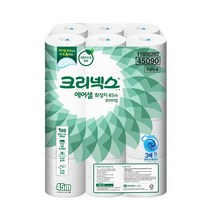 크리넥스 에어셀 프리미엄 화장지 피톤치드향 45m, 24롤, 1개