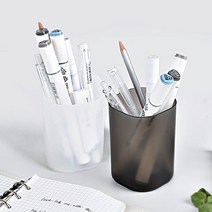 ARUA 아루아 라운드 연필꽂이 다용도 볼펜 꽂이, 1개, 화이트