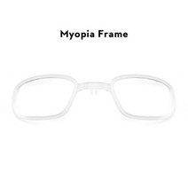WB KE9407 풀 컬러 편광 렌즈 포토 크로 믹 교체 렌즈 사이클링 자전거 선글라스 안경 프레임 적합한 액세서리, WB 근시 프레임