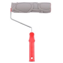 품질 돌 질감 고무 양각 페인트 롤러 브러시 손 도구 실내 및 실외 홈 침실 diy 벽 장식 도구, 다중