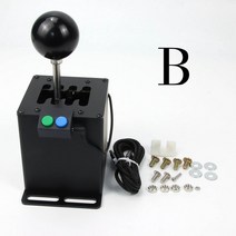 로지텍 G29/G25/G27/G920/G923 용 레이싱 게임 H 기어 시프터 Thrustmaster T300RS/GT ETS2 simaxing PC USB, [03] 7R