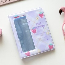 스크랩북 포토북만들기 앨범 사진첩 64 포켓 4 연속 촬영 앨범 Kpop 카드 편지 사진 수집 책 홀더 컷, 06 F