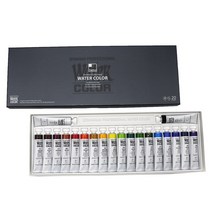 신한물감20색 세트 수채화 12ml 학생 전문가용 그림