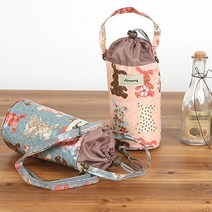 주주 보온보냉 물병 주머니 방수 물통 파우치 물통가방 보틀백, AMBP10_레빗블루