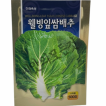 잎쌈배추씨앗 500립 쌈배추종자 맛있는잎쌈배추 미래종묘