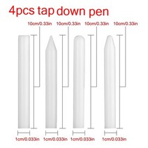 자동차 덴트 수리 슈퍼 PDR 도구 흰색 나일론 펜 탭 다운 페인트리스 제거 자동 핸드 툴