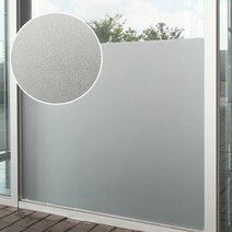 현대시트 [사생활보호필름] 무점착 창문시트 유리 글라스 시트지, 04_HSW-32101 에칭 안개 글라스