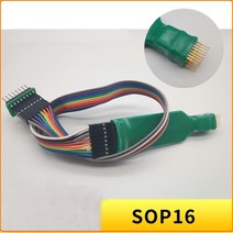 WSON 번 테스트 칩 프로브 포고 핀 간격 1.27mm 케이블 30cm SOP8 VSOP8 SOP16, [02] 8.4mm  SOP8