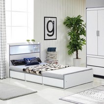 아트박스/티에스퍼니처 BL 이로 LED 수납침대 SS