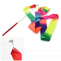 필성 리듬체조 리본 4M 스트레칭도구 리본체조리본 유아리듬체조