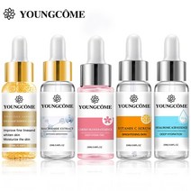 에센스 세럼 일본 사쿠라 에이징 히알루 론산 퓨어 골드 화이트닝 비타민 링클 페이스, 30ml