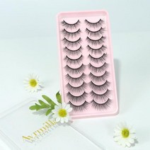5 10 쌍 3D 밍크 속눈썹 자연 힐 메이크업 Cils 희미한 잔인 Maquiagem, 10Pairs-Y14