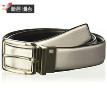 110316 PGA TOUR 컴포트 스트랩 리버서블 남성용 벨트, 36, 하얀색