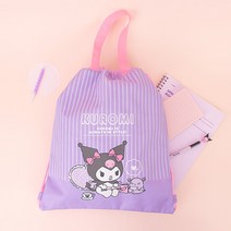 산리오 쿠로미 조크 보조가방 SC0016 신발주머니 실내화주머니